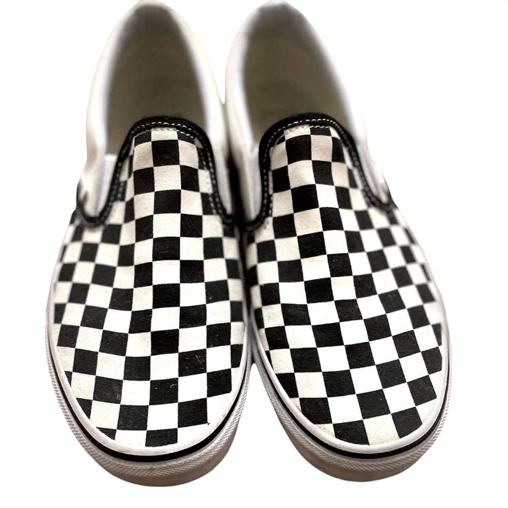 Vans that have been worn five times.